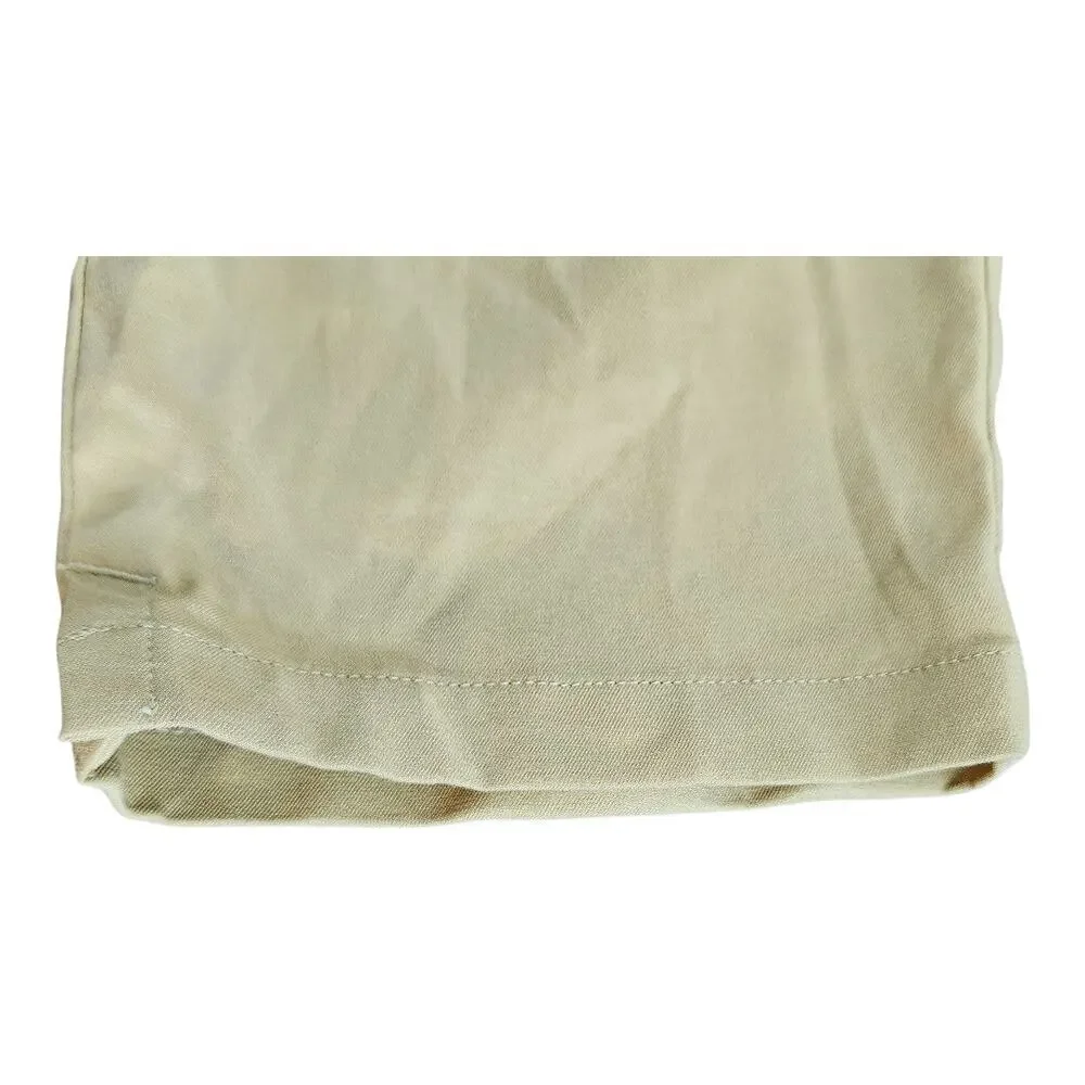 Nike Golf pants dri-fit‎ mens sz 38 x 30 yellow pockets button zip closure